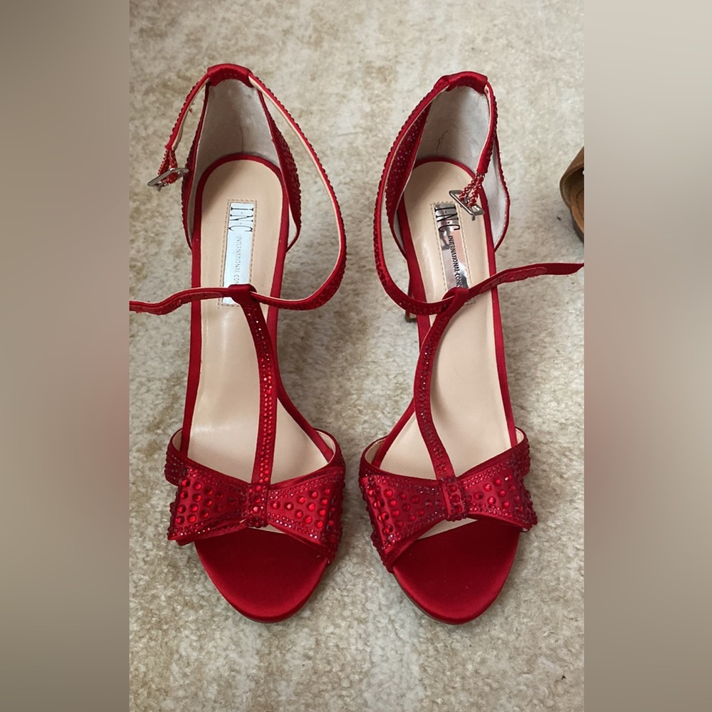Rhinestone Bow shoes